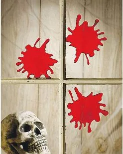 Spirit Halloween Blood Splat Window Clings -Deals Shop By Theme Store 01035799 b