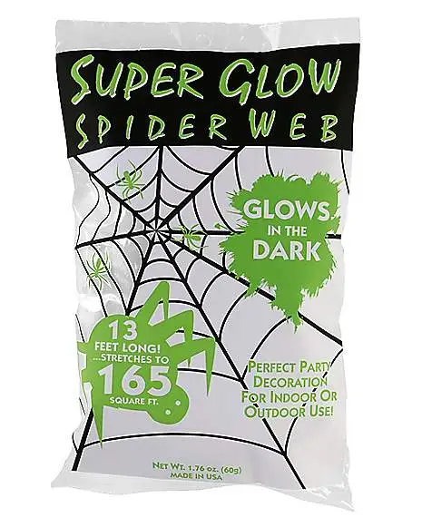 Spirit Halloween Glow In The Dark Spider Web Decoration 3 Spirit Halloween Glow In The Dark Spider Web Decoration
