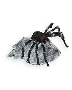 Spirit Halloween 21 Inch LED Black Jumping Spider Animatronic -Deals Shop By Theme Store 01116706 c