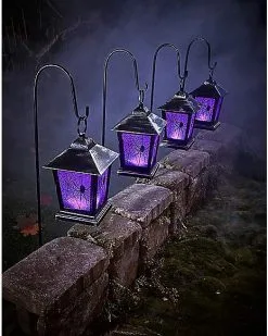 Spirit Halloween LED Creepy Lantern Pathway Markers