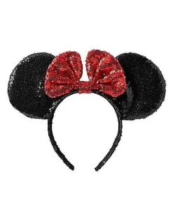 Spirit Halloween Sequin Minnie Mouse Headband - Disney