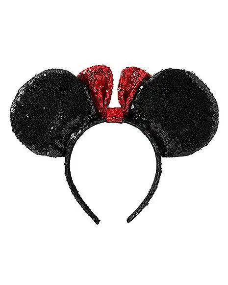 Spirit Halloween Sequin Minnie Mouse Headband - Disney 4 Spirit Halloween Sequin Minnie Mouse Headband - Disney - Image 2