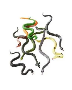 Spirit Halloween Mini Snakes - 10 Pack