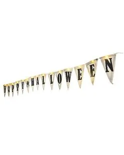 Spirit Halloween Light-Up Happy Halloween Banner -Deals Shop By Theme Store 01353960 d