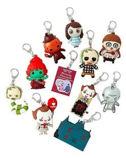 Spirit Halloween Horror Movie Key Ring Blind Pack