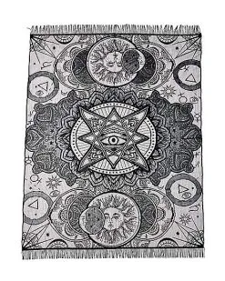 Spirit Halloween 7 Ft Tarot Celestial Tablecloth