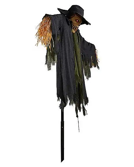 Spirit Halloween Scarecrow Convertible Hanging Prop And Lawn Stake 4 Spirit Halloween Scarecrow Convertible Hanging Prop And Lawn Stake - Image 2