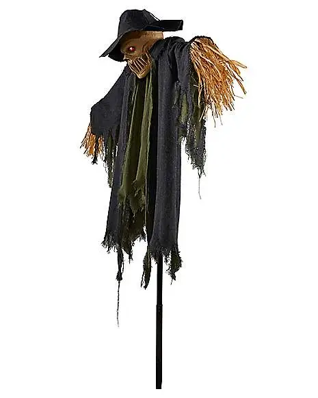 Spirit Halloween Scarecrow Convertible Hanging Prop And Lawn Stake 5 Spirit Halloween Scarecrow Convertible Hanging Prop And Lawn Stake - Image 3
