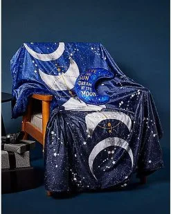 Spirit Halloween Tarot Moonphase Fleece Blanket -Deals Shop By Theme Store 01455914 d