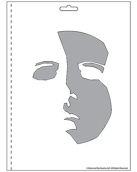 Spirit Halloween Michael Myers Pumpkin Stencil Book - Halloween 2 5 Spirit Halloween Michael Myers Pumpkin Stencil Book - Halloween 2 - Image 3