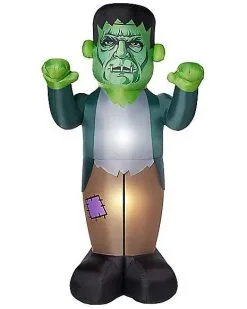 Spirit Halloween 8 Ft LED Frankenstein Inflatable Decoration -Deals Shop By Theme Store 01476167 d