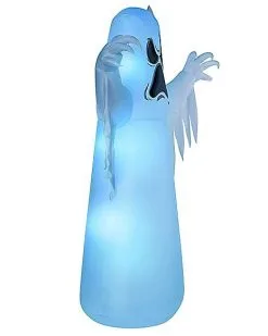 Spirit Halloween 8 Ft LED Ghost Inflatable Decoration -Deals Shop By Theme Store 01476688 e