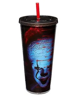 Spirit Halloween Pennywise Head Tumbler 20 Oz. - It