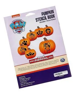 Spirit Halloween PAW Patrol Pumpkin Stencil Book 6 Spirit Halloween PAW Patrol Pumpkin Stencil Book -Deals Shop By Theme Store 01514850 b
