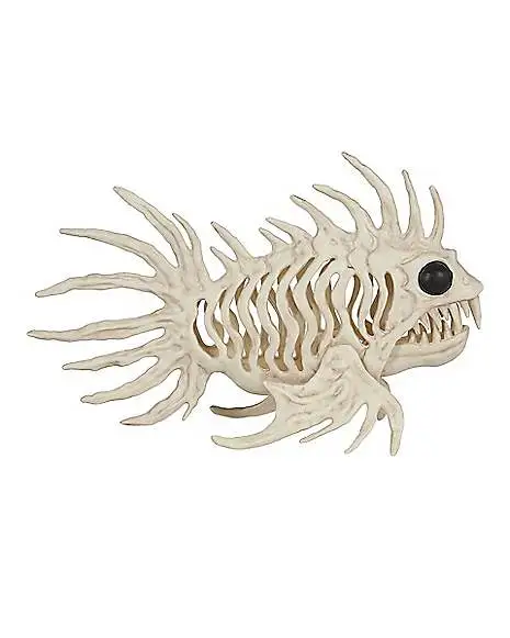 Spirit Halloween Fish Skeleton Figure 3 Spirit Halloween Fish Skeleton Figure