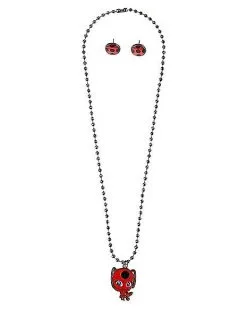 Spirit Halloween Miraculous Ladybug Jewelry Set
