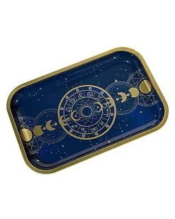 Spirit Halloween Tarot Moon Phase Tin Tray