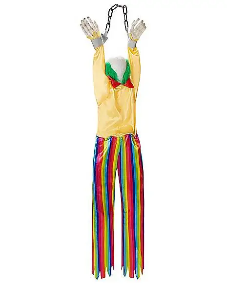 Spirit Halloween Hanging Kicker Clown Decoration 4 Spirit Halloween Hanging Kicker Clown Decoration - Image 2