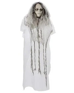 Spirit Halloween 3 Ft Hanging Creepy Floating Ghost Decoration