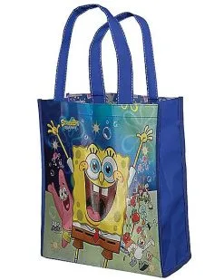 Spirit Halloween SpongeBob Character Tote Bag - SpongeBob SquarePants -Deals Shop By Theme Store 01546514 c