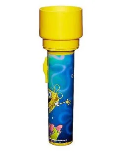 Spirit Halloween Yellow Character Handheld Projector - SpongeBob SquarePants -Deals Shop By Theme Store 01547041 c