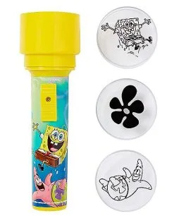 Spirit Halloween Yellow Character Handheld Projector - SpongeBob SquarePants -Deals Shop By Theme Store 01547041 e