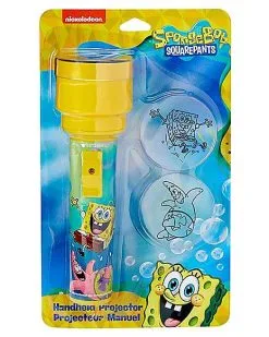 Spirit Halloween Yellow Character Handheld Projector - SpongeBob SquarePants -Deals Shop By Theme Store 01547041 f