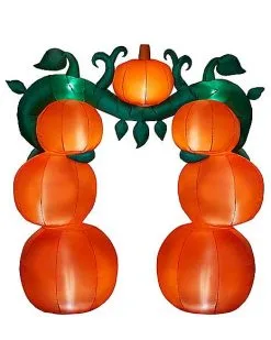 Spirit Halloween 9 Ft Light-Up Jack-O'-Lantern Archway Inflatable Decoration -Deals Shop By Theme Store 01547413 d
