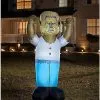 Spirit Halloween 8 Ft Light-Up Wolfman Inflatable Decoration -Deals Shop By Theme Store 01547462 a