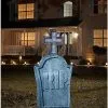 Spirit Halloween 4 Ft Light-Up Tombstone Inflatable Decoration -Deals Shop By Theme Store 01547496 a