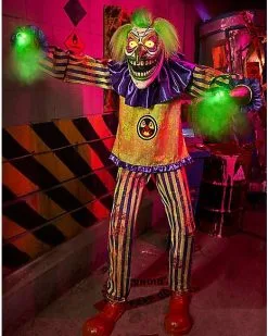 Spirit Halloween 6 Ft Nozzles The Clown Animatronic