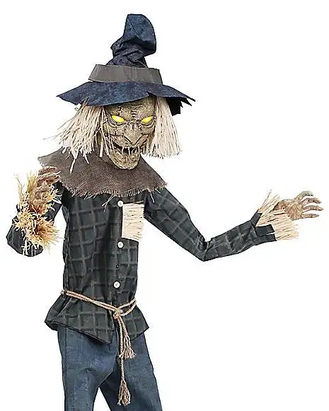 Spirit Halloween 6.6 Ft Strawman Animatronic 11 Spirit Halloween 6.6 Ft Strawman Animatronic - Image 9