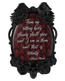 Spirit Halloween Gothic Noir Rotting Body Sign