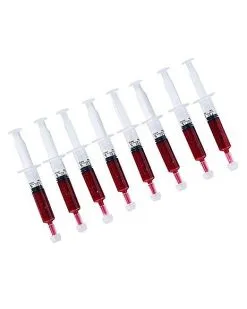 Spirit Halloween Blood Slime Syringes - 8 Pack
