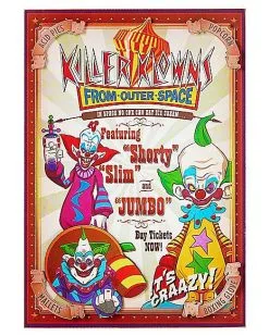 Spirit Halloween Killer Klowns From Outer Space Tabletop Sign