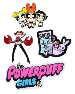 Spirit Halloween Powerpuff Girls Patch And Pin Set