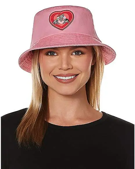 Spirit Halloween Pink Powerpuff Girls Bucket Hat 4 Spirit Halloween Pink Powerpuff Girls Bucket Hat - Image 2