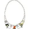 Spirit Halloween Powerpuff Girls Charm Chain Necklace