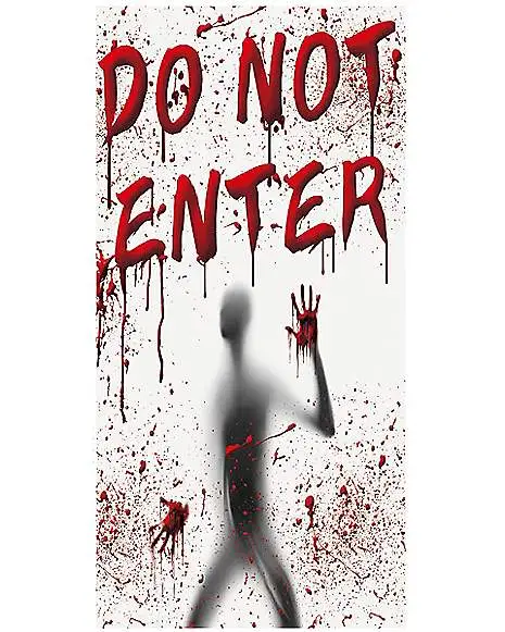 Spirit Halloween Bloody Window Decorations - 2 Pack 3 Spirit Halloween Bloody Window Decorations - 2 Pack