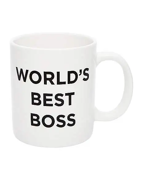 Spirit Halloween World's Best Boss Coffee Mug - 20 Oz. 3 Spirit Halloween World's Best Boss Coffee Mug - 20 Oz.
