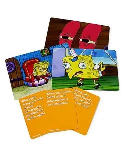 Spirit Halloween What Do You Meme SpongeBob Expansion Pack -Deals Shop By Theme Store 03600129 c