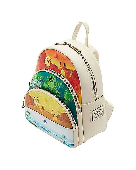 Spirit Halloween Loungefly Elements Pokemon Mini Backpack 5 Spirit Halloween Loungefly Elements Pokemon Mini Backpack - Image 3