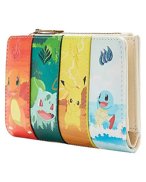 Spirit Halloween Loungefly Elements Pokemon Bifold Wallet 4 Spirit Halloween Loungefly Elements Pokemon Bifold Wallet - Image 2