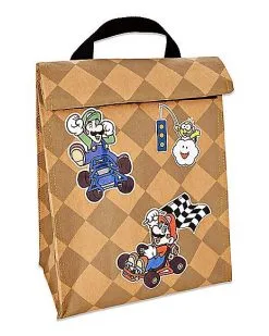 Spirit Halloween Rolltop Mario Kart Lunch Box - Nintendo