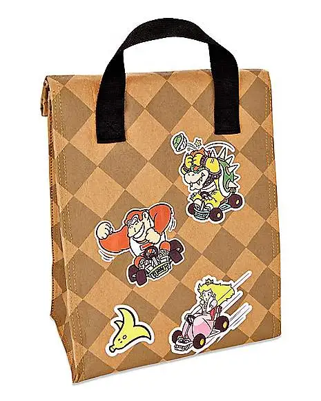 Spirit Halloween Rolltop Mario Kart Lunch Box - Nintendo 4 Spirit Halloween Rolltop Mario Kart Lunch Box - Nintendo - Image 2